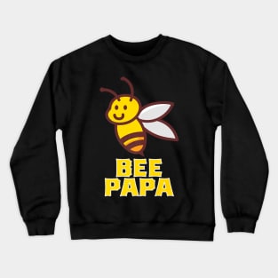 Beekeeper Papa Honey Bee Crewneck Sweatshirt